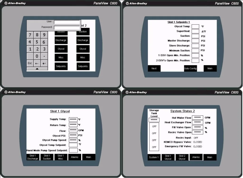 Controls Interface